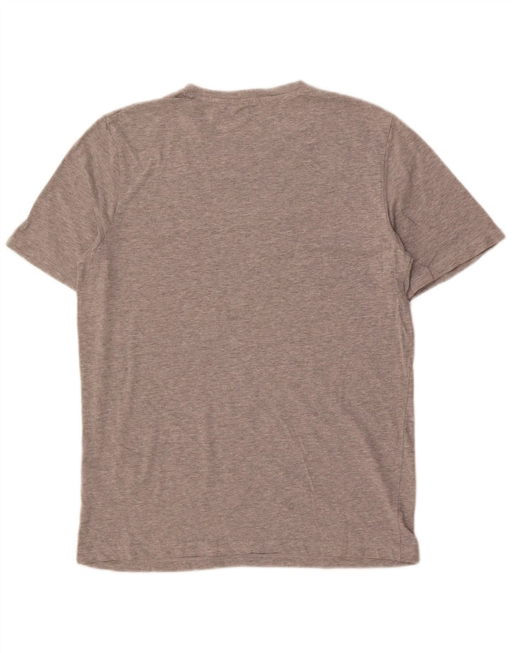 Jack & Jones Herren-T-Shirt mit Grafik, mittelgraue Baumwolle