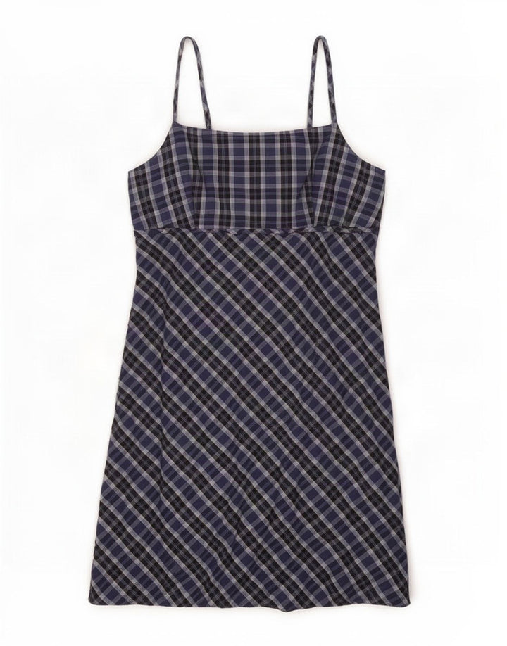 La Belle Damen-Sommerkleid, Gr. 8, klein, blau kariert