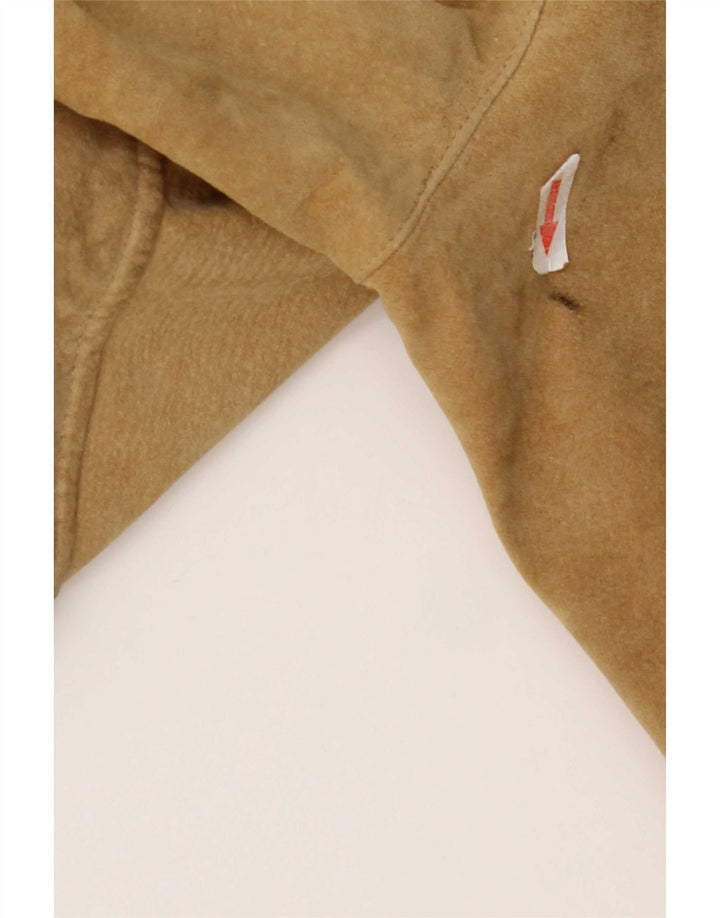 Conbipel Herren Wildleder Bomberjacke IT 56 2XL Beige Leder