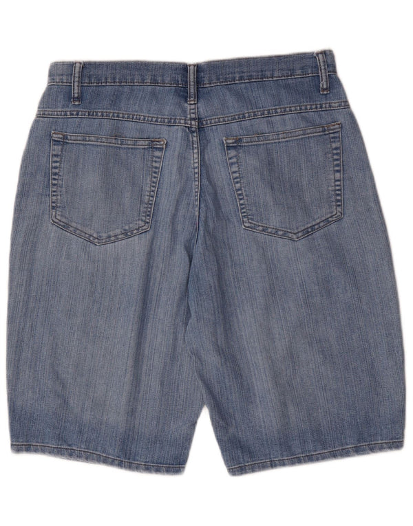 Lee Damen Riders Denim Shorts W32 Large Blau