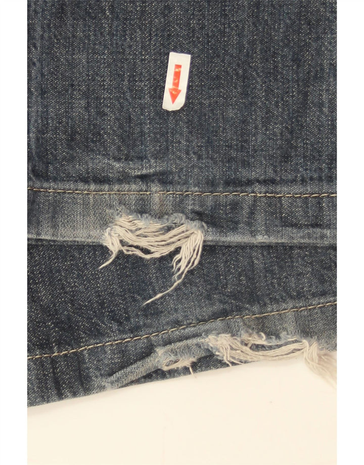Levi's Jungen Distressed Cargo Jeans mit weitem Bein, 9–10 Jahre, W24 L20, Blau