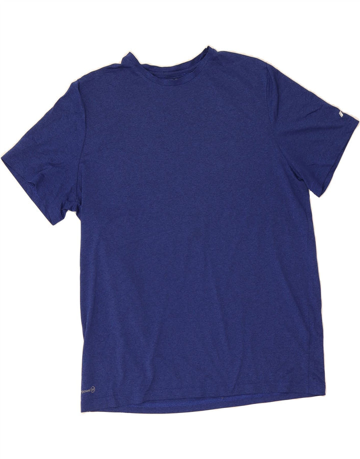 RUSSELL ATHLETIC Mens T-Shirt Top Large Blue Polyester Vintage Russell Athletic and Second-Hand Russell Athletic from Messina Hembry 
