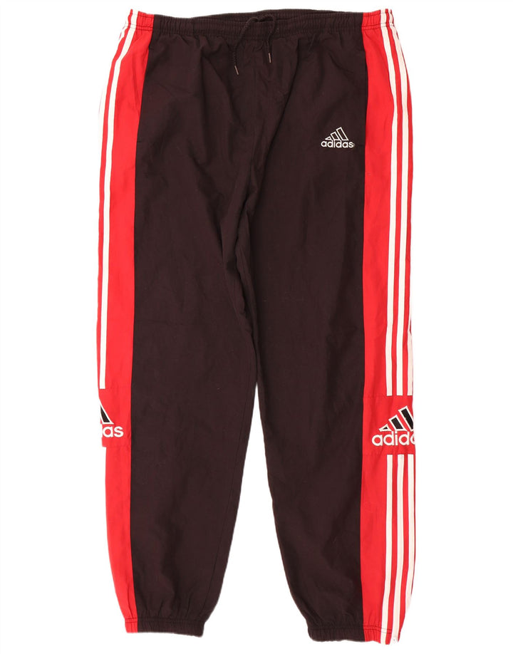 ADIDAS Herren-Trainingsanzug mit Grafik, Jogginghose, XL, Schwarz, Farbblock
