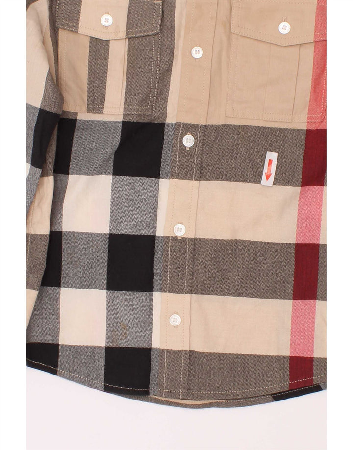 Burberry-Hemd für Jungen, 5–6 Jahre, mehrfarbig, kariert, Baumwolle