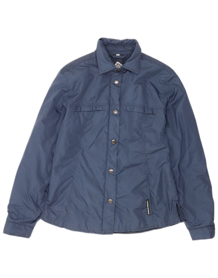 Tucano Urbano Damen Windjacke UK 14 Medium Marineblau Nylon