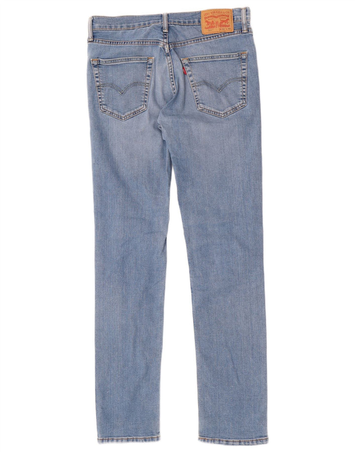 Levi's Herren 511 Slim Jeans W32 L34 Blaue Baumwolle