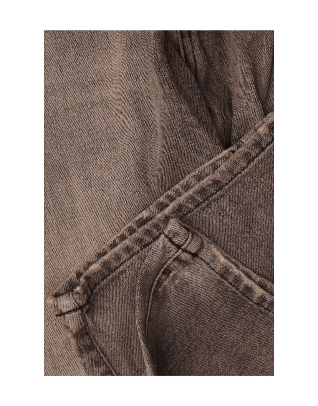 Zara Herren Straight Jeans EU 38 Small W38 L35 Graue Baumwolle