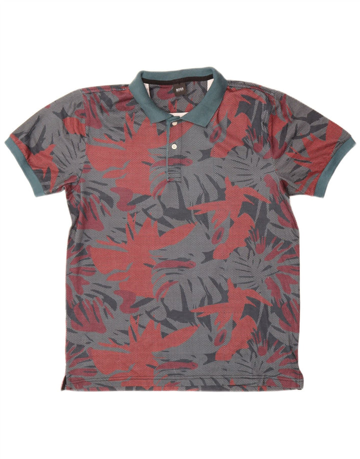 Hugo Boss Herren-Poloshirt, groß, mehrfarbig, Baumwolle