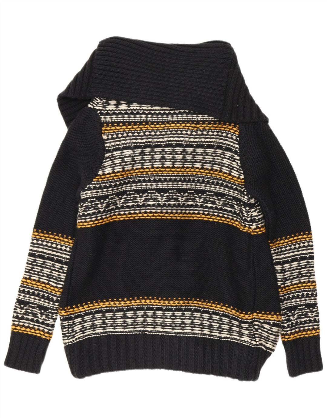 Offener Superdry-Cardigan für Damen, Gr. 14, Mittelschwarz, gestreift, Acryl