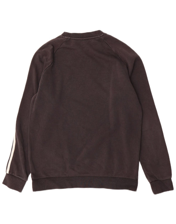 Adidas Herren Sweatshirt Pullover Small Schwarz Baumwolle