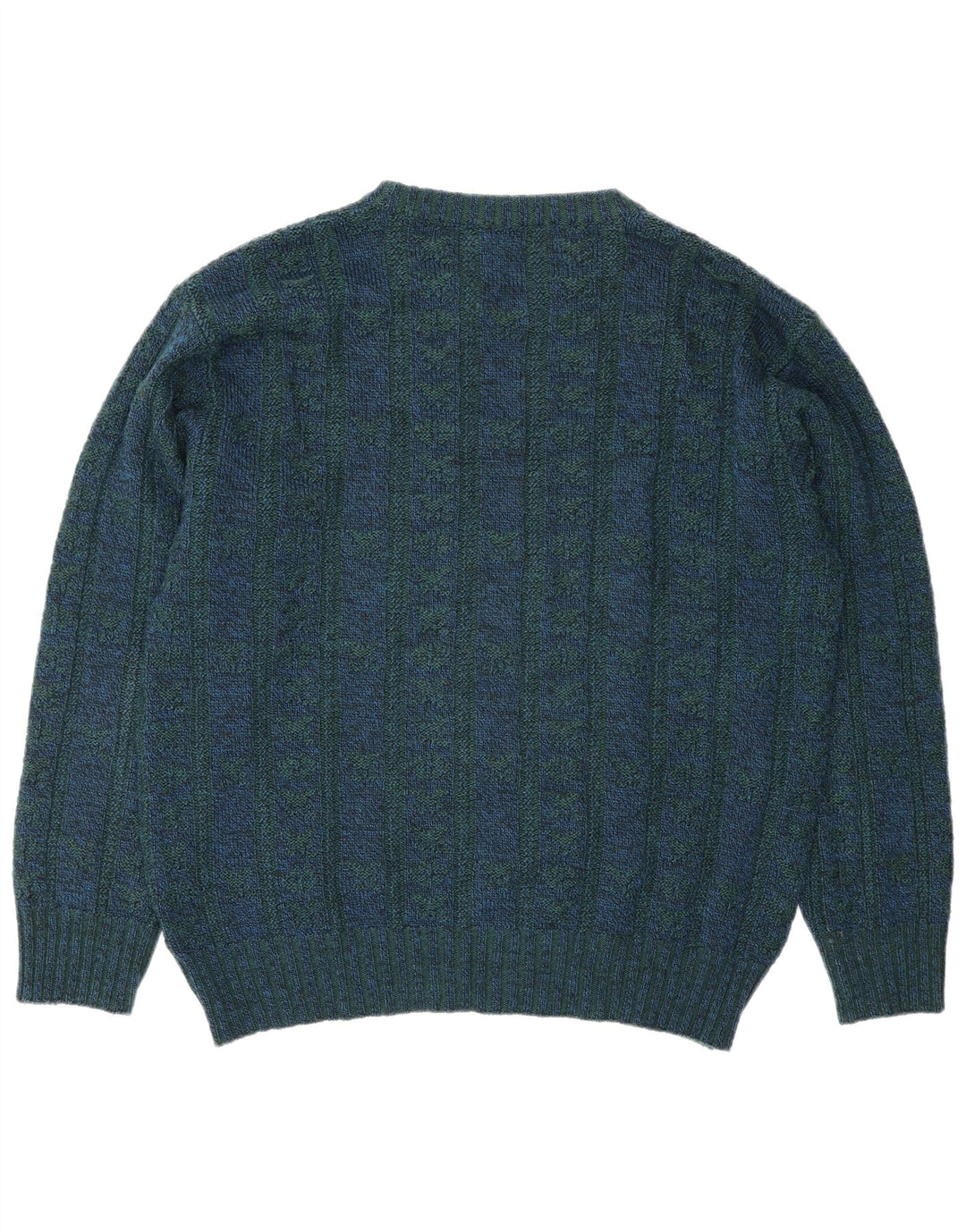 Rasica Herren-Pullover mit Rundhalsausschnitt, Größe 54, XL, Blau