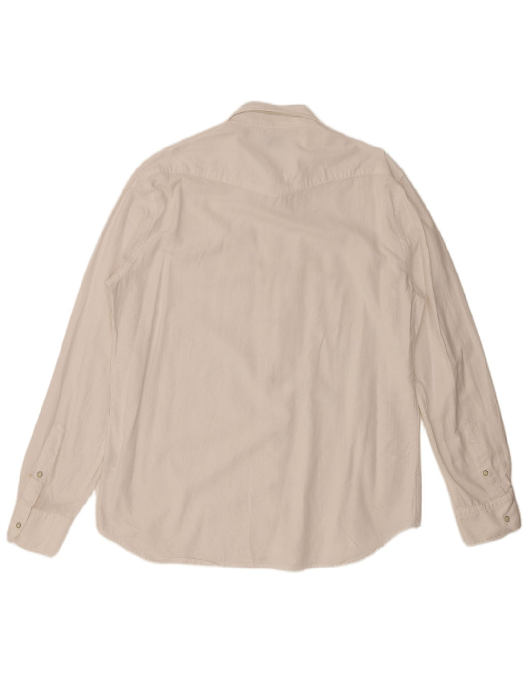 ALLEY DOCKS Herrenhemd 2XL Weiße Baumwolle