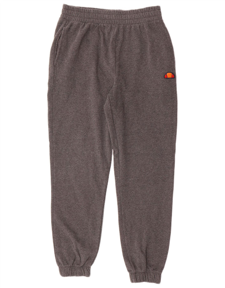 Ellesse Herren-Trainingshose, Jogginghose, mittelgraue Baumwolle