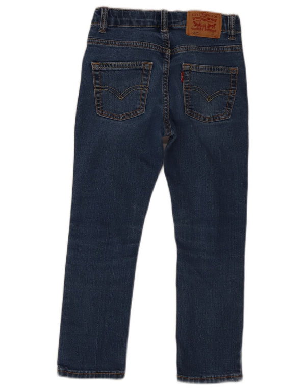 Levi's Mädchen 512 Slim Tapered Jeans 5–6 Jahre W20 L19 Blaue Baumwolle