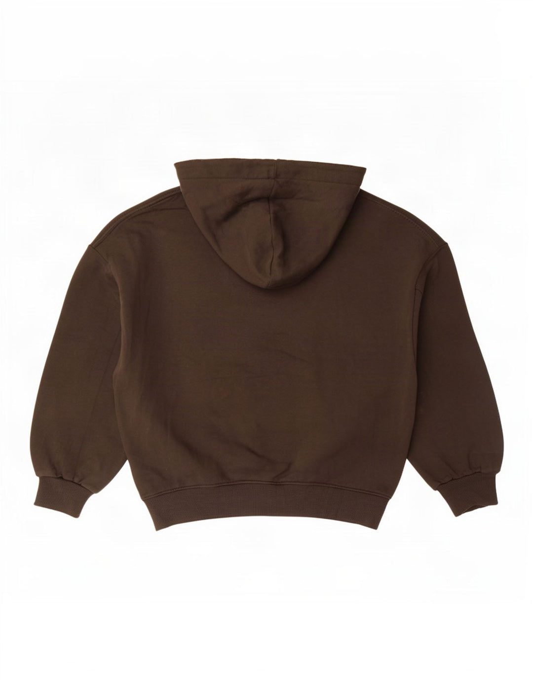 Zara Damen-Kapuzenpullover mit abstraktem Muster, übergroß, Gr. 10, Khaki