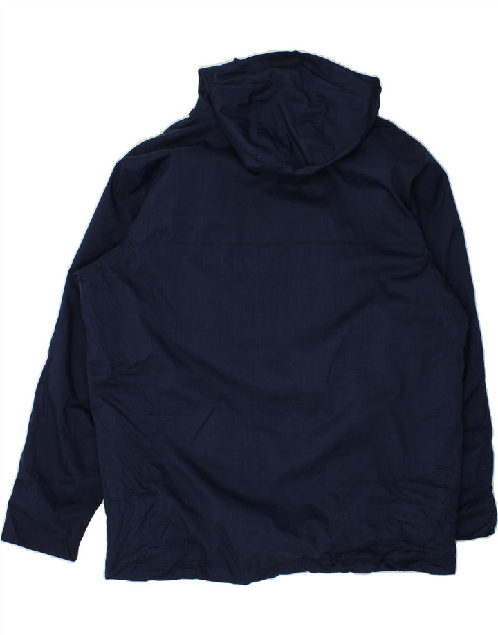 COLUMBIA Herren-Windbreakerjacke mit Kapuze, UK 44 2XL, Marineblau, Polyester