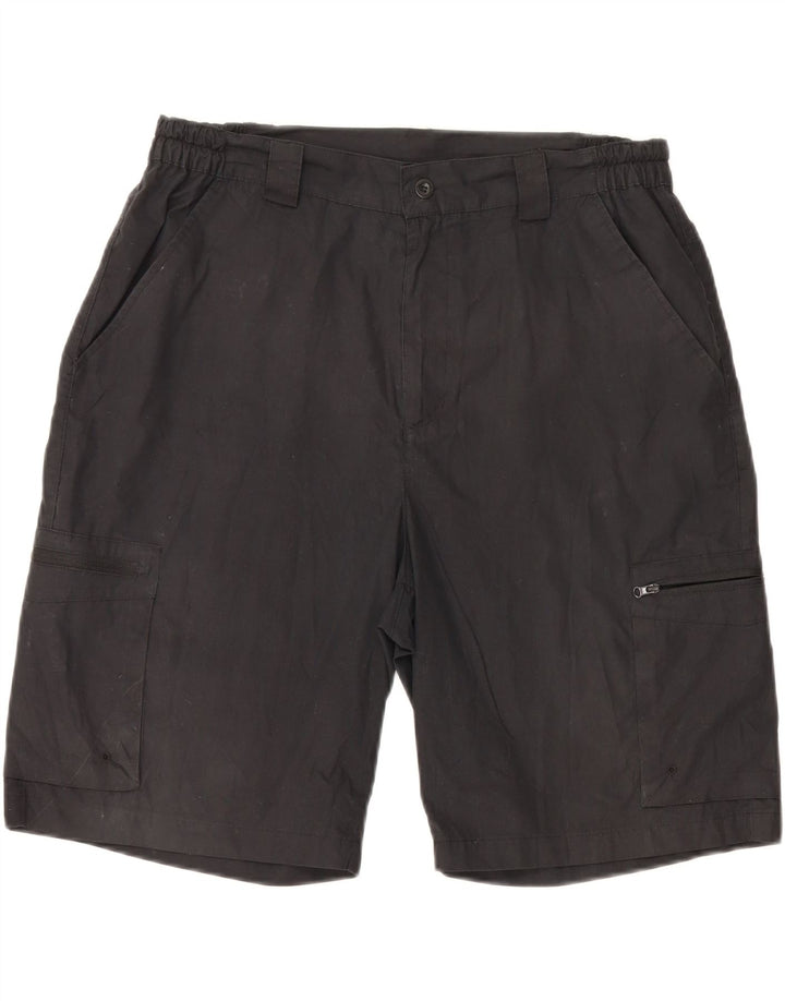 Mountain Warehouse Herren-Cargoshorts W36 Large Schwarz Polyester