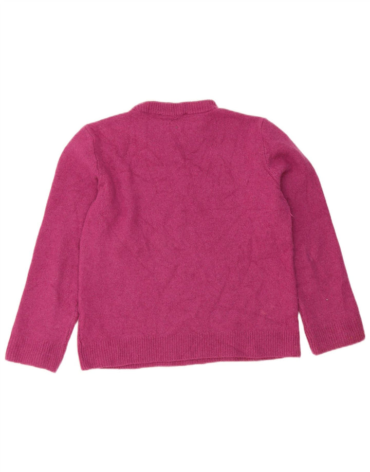 Rollkragenpullover von Zara für Damen, Gr. 12, Mittelrosa