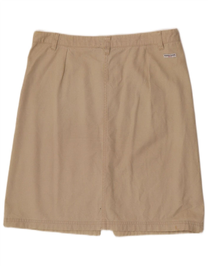 Gerader Rock für Damen von Murphy & Nye, W30, mittelbeige Baumwolle