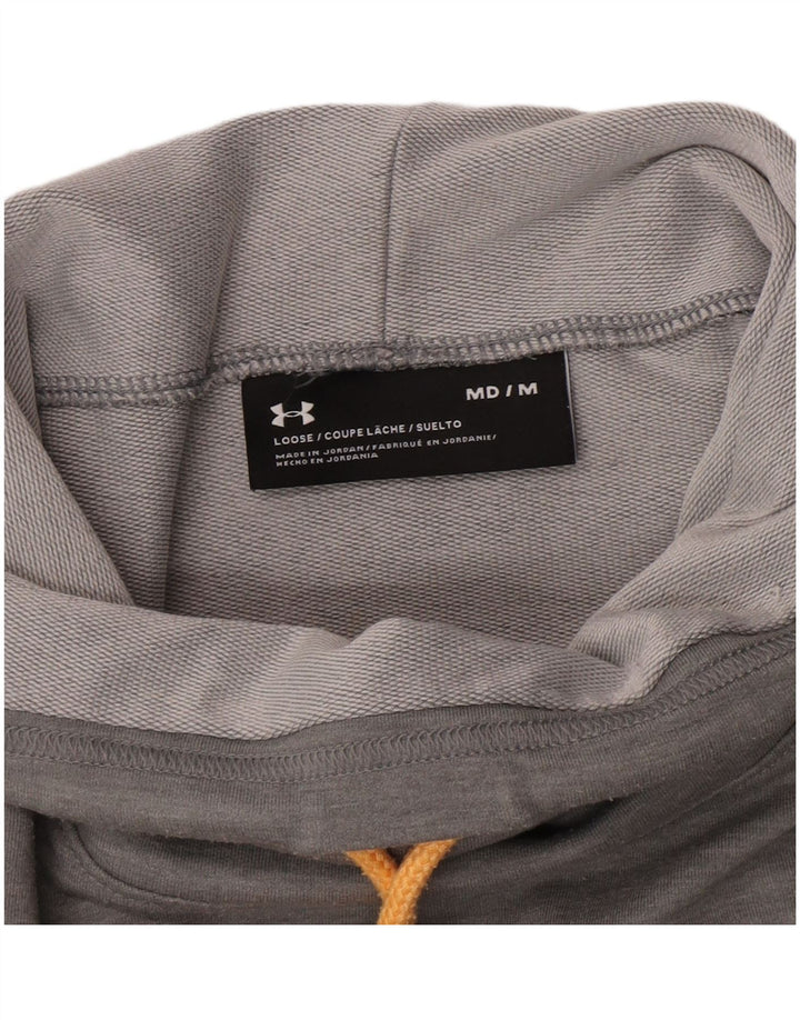Under Armour Damen-Sweatshirt mit Rollkragen, UK 14, Mittelgrau meliert