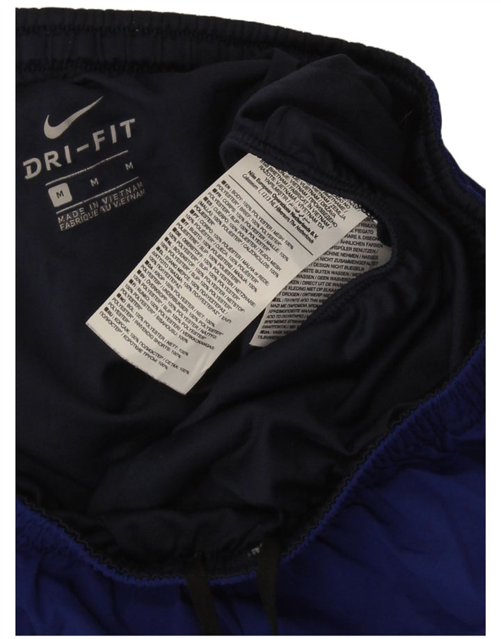 Nike Herren-Dri-Fit-Sportshorts, Mittelgroßes Marineblau-Farbblock-Polyester
