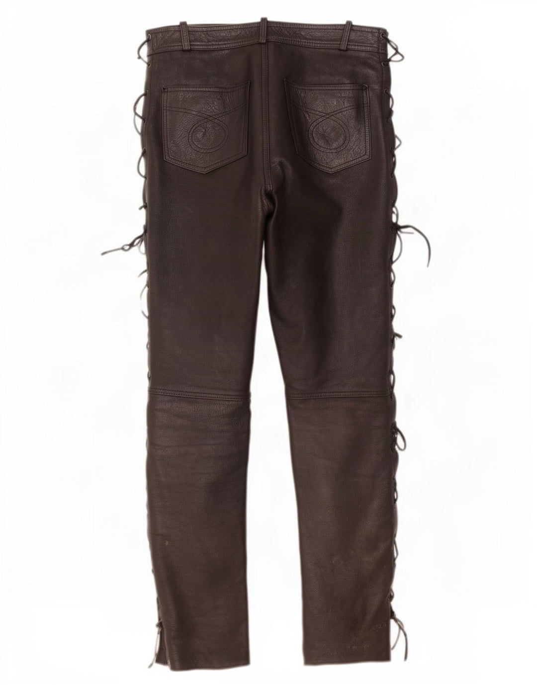 Modeka Herren Slim Lederhose XL W34 L33 Schwarz