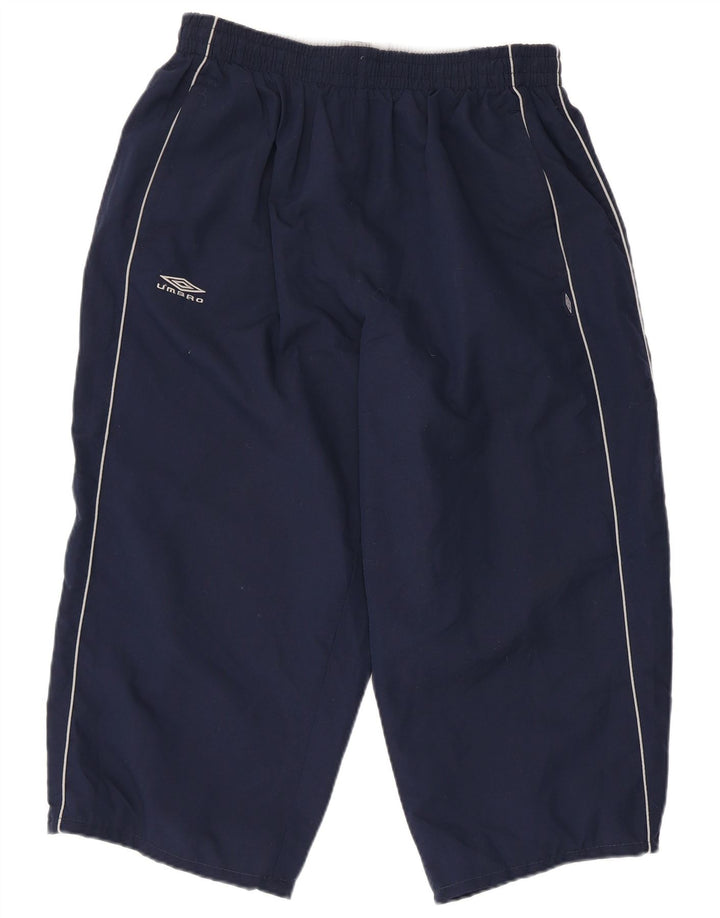 Umbro Herren Capri-Trainingshose XL, Marineblau, Polyester