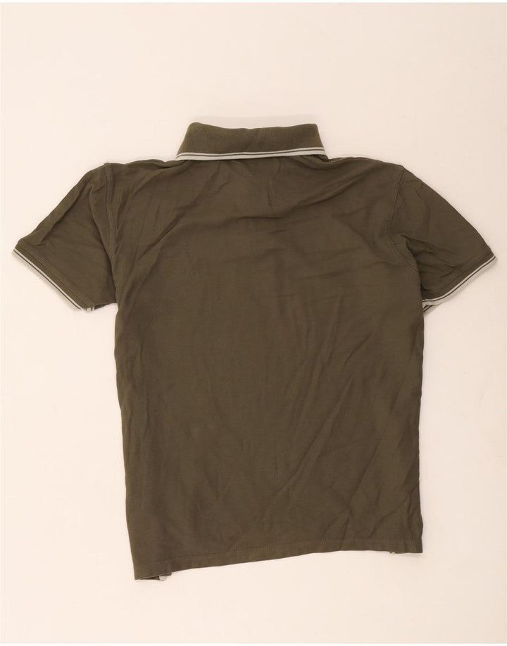 Avirex Herren-Poloshirt, groß, Khaki, gestreift, Baumwolle