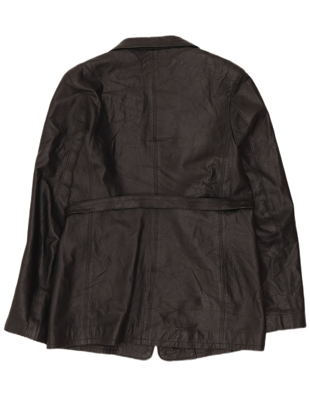 Vagabond Damen Lederjacke UK 16 Großes schwarzes Leder