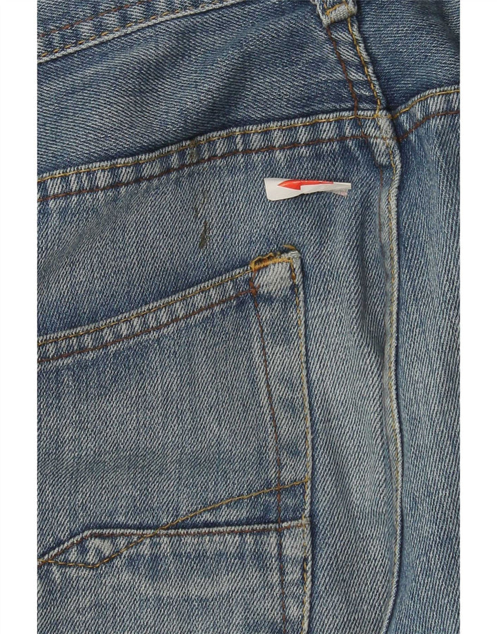 Zara Herren Straight Jeans EU 34 Large W34 L31 Blau