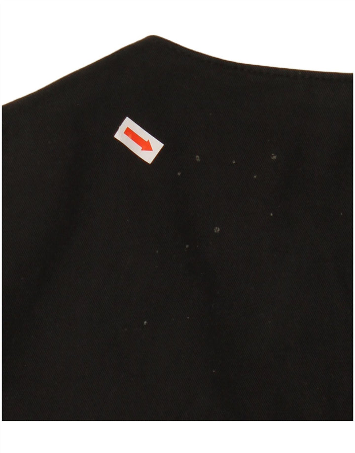 Hidepark Herren Lederweste 2XL Schwarzes Leder