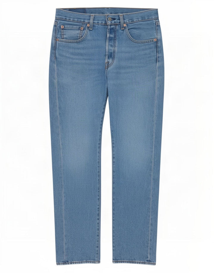 Levi's Herren 501 Straight Jeans W32 L32 Blau Baumwolle 90er Jahre