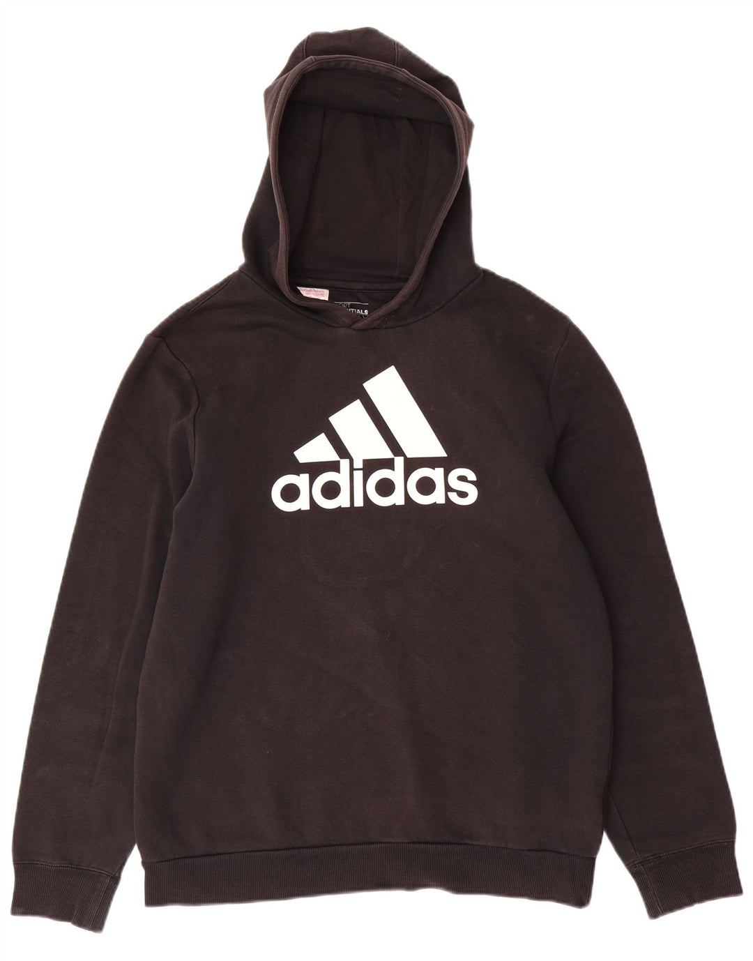 ADIDAS Kapuzenpullover mit Grafik für Jungen, 15–16 Jahre, XL, schwarze Baumwolle