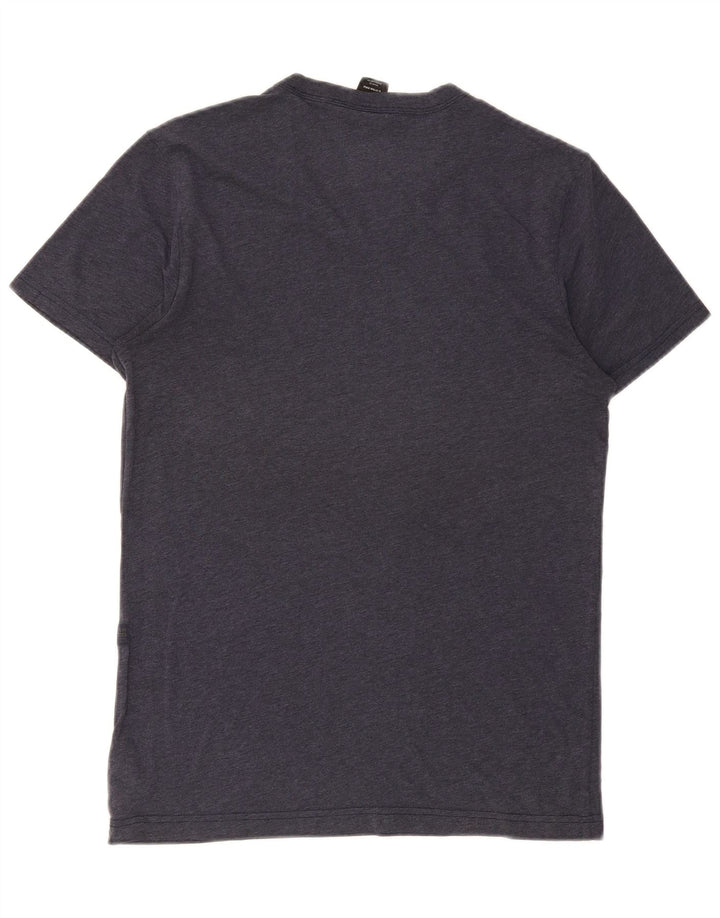 G-Star Herren T-Shirt Top Small Marineblau Baumwolle