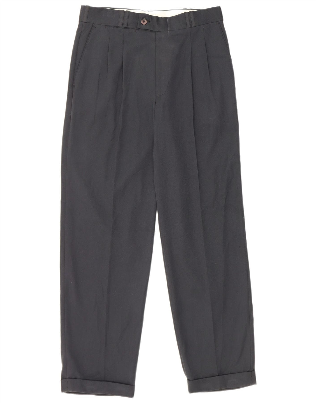 Farah Herren-Anzughose mit Pegged-Anzug, W30, L28, marineblaues Polyester