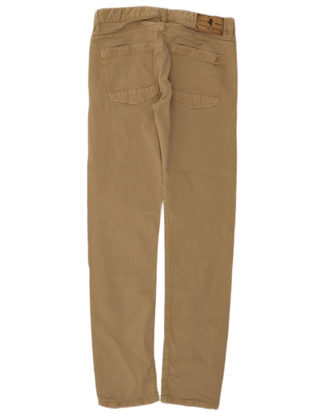 Marlboro Classics Damen Regular Tapered Chinohose W32 L34 Beige