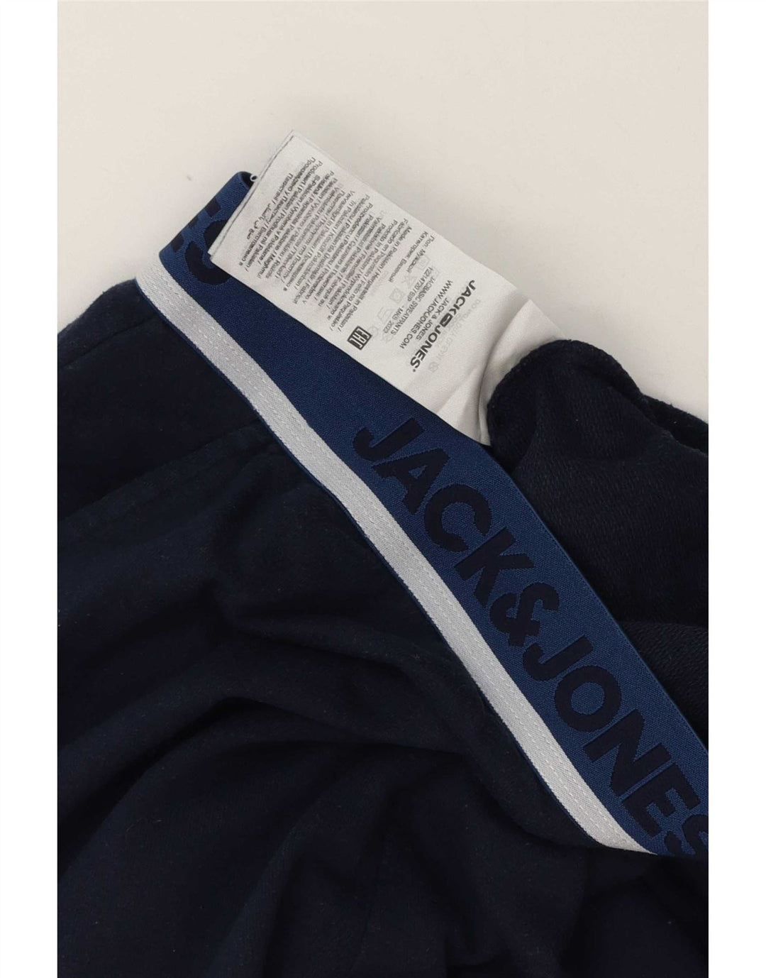 Jack & Jones Herren-Trainingshose mit Grafik, groß, marineblau, Baumwolle
