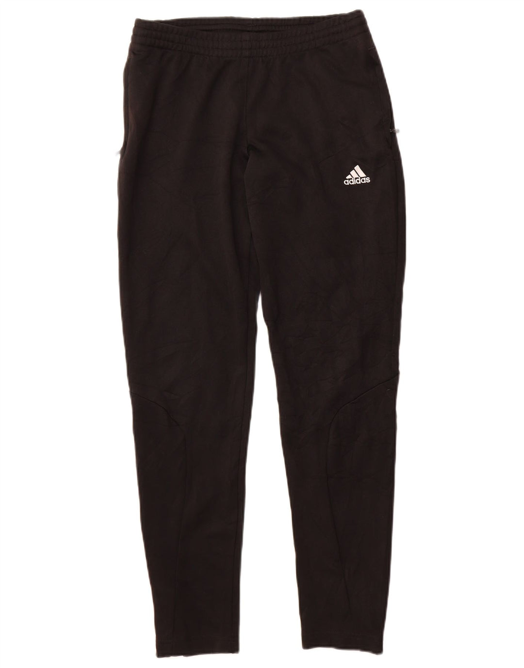 Adidas Damen Climalite Joggers Trainingshose UK 12/14 Medium Schwarz