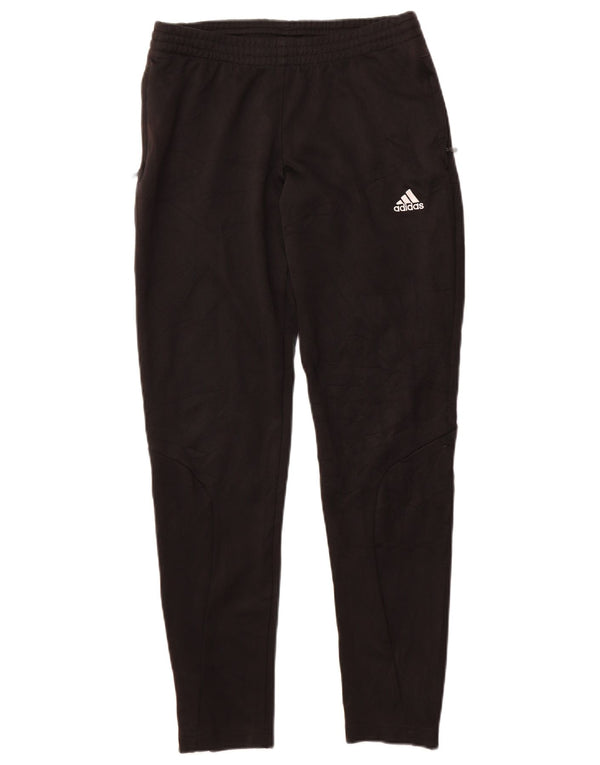 Adidas Damen Climalite Joggers Trainingshose UK 12/14 Medium Schwarz