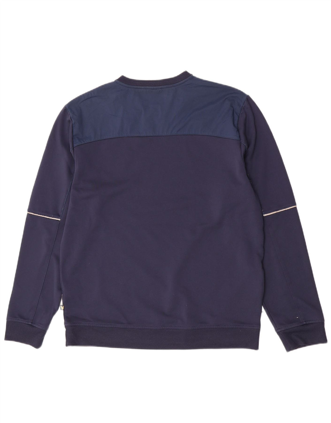 Lyle & Scott Herren-Sweatshirt, Pullover, groß, marineblau, Polyester
