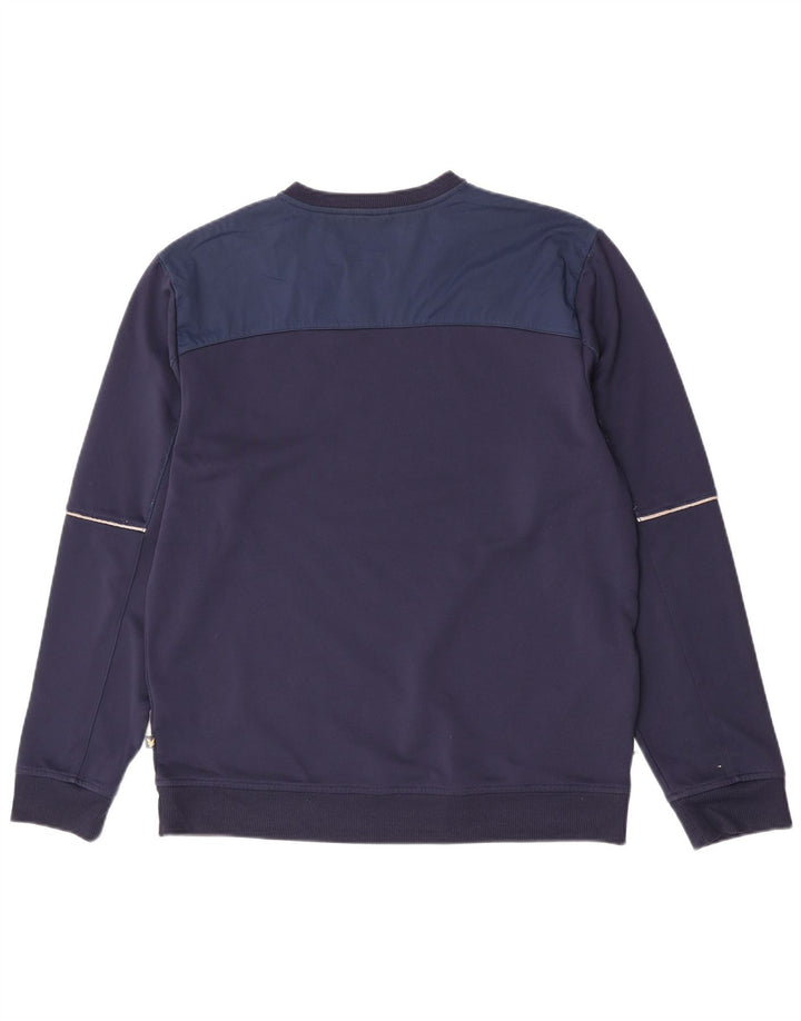 Lyle & Scott Herren-Sweatshirt, Pullover, groß, marineblau, Polyester