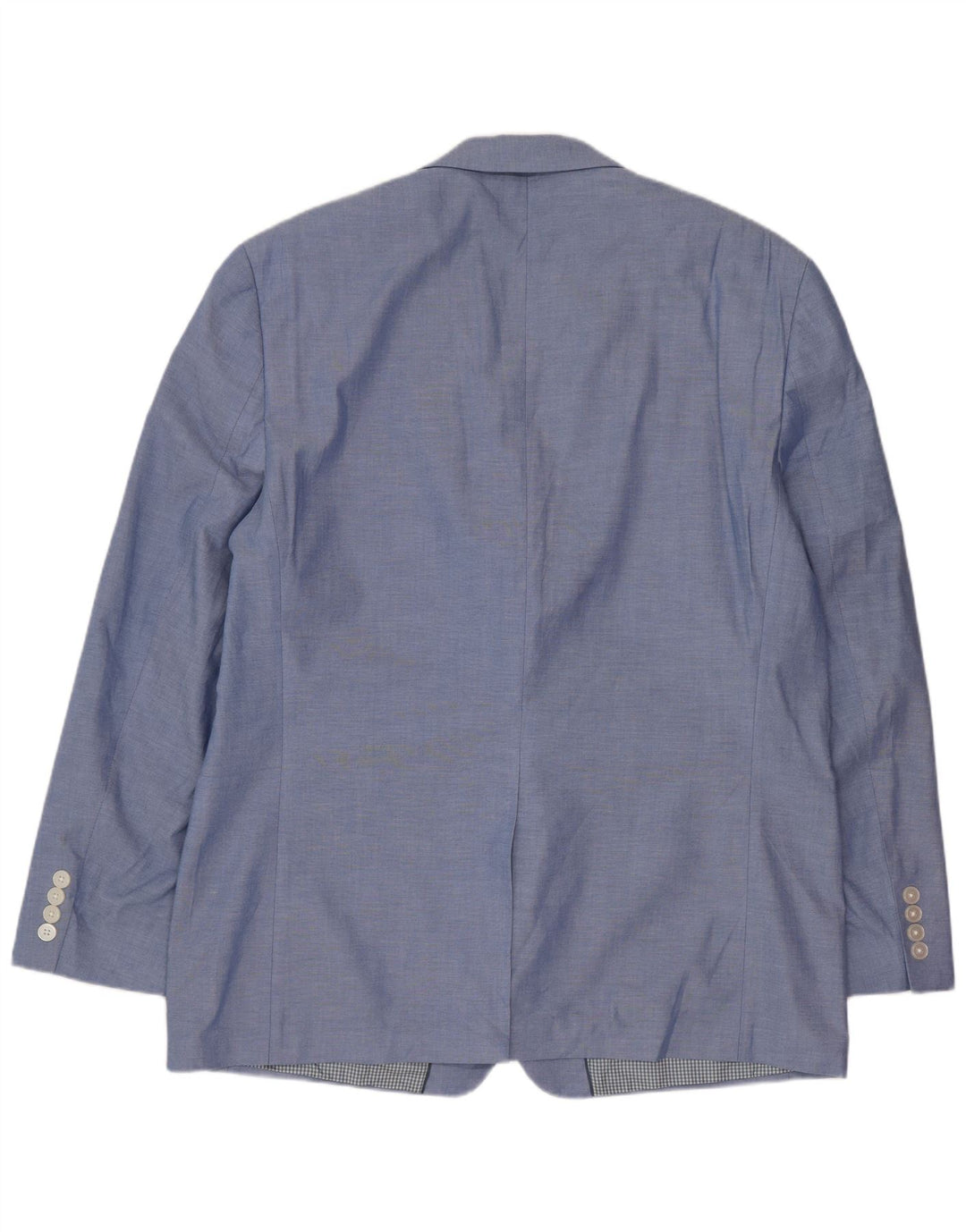 CHAPS Herren-Blazer mit 2 Knöpfen, UK 44, 2XL, blaue Baumwolle