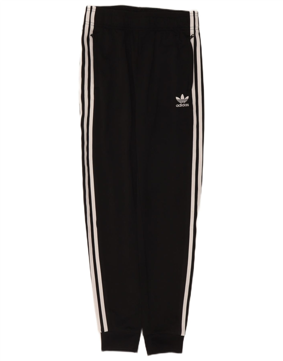 Adidas Jungen-Trainingshose, Jogginghose, 13–14 Jahre, schwarzes Polyester