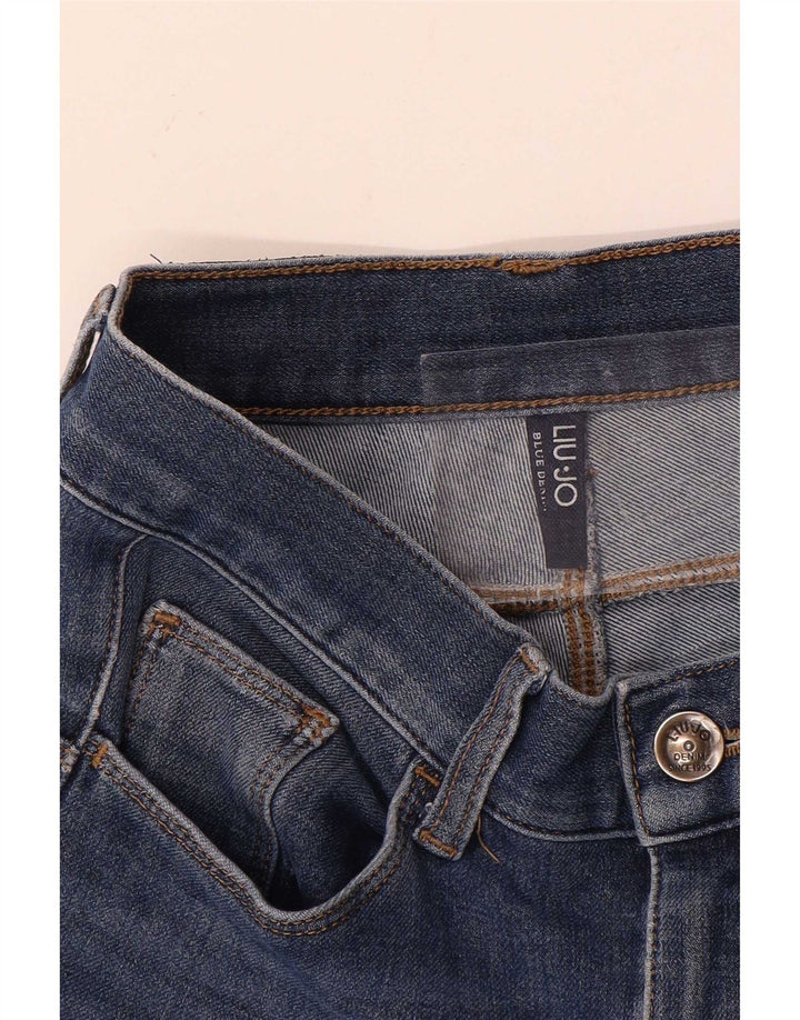 Liu Jo Damen Slim Jeans W24 L25 Blau