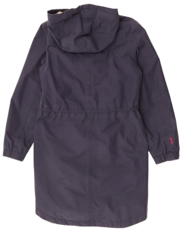 Joules Damen-Parka mit Kapuze, UK 10, Größe S, Marineblau, Baumwolle