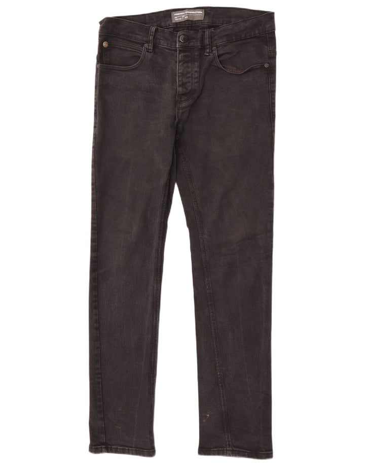 French Connection Herren Slim Jeans W32 L32 Grau
