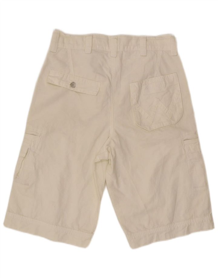 Wrangler Mens Fitz Cargo Shorts W30 Mittelweiße Baumwolle