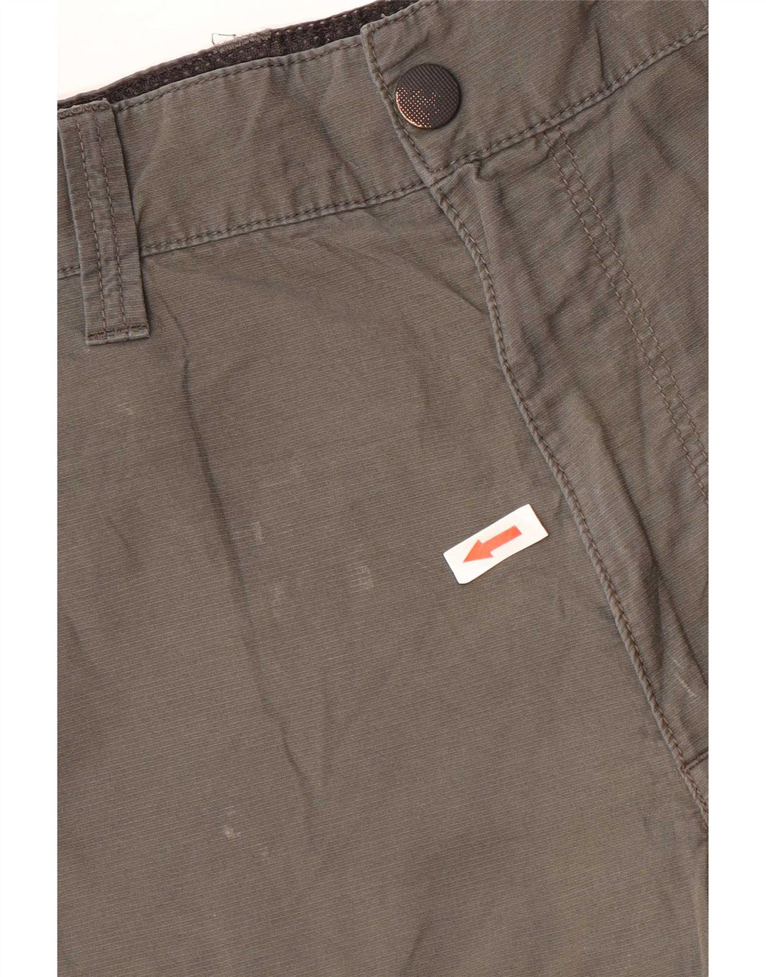 Marks & Spencer Herren Cargoshorts W34 Large Khaki Baumwolle