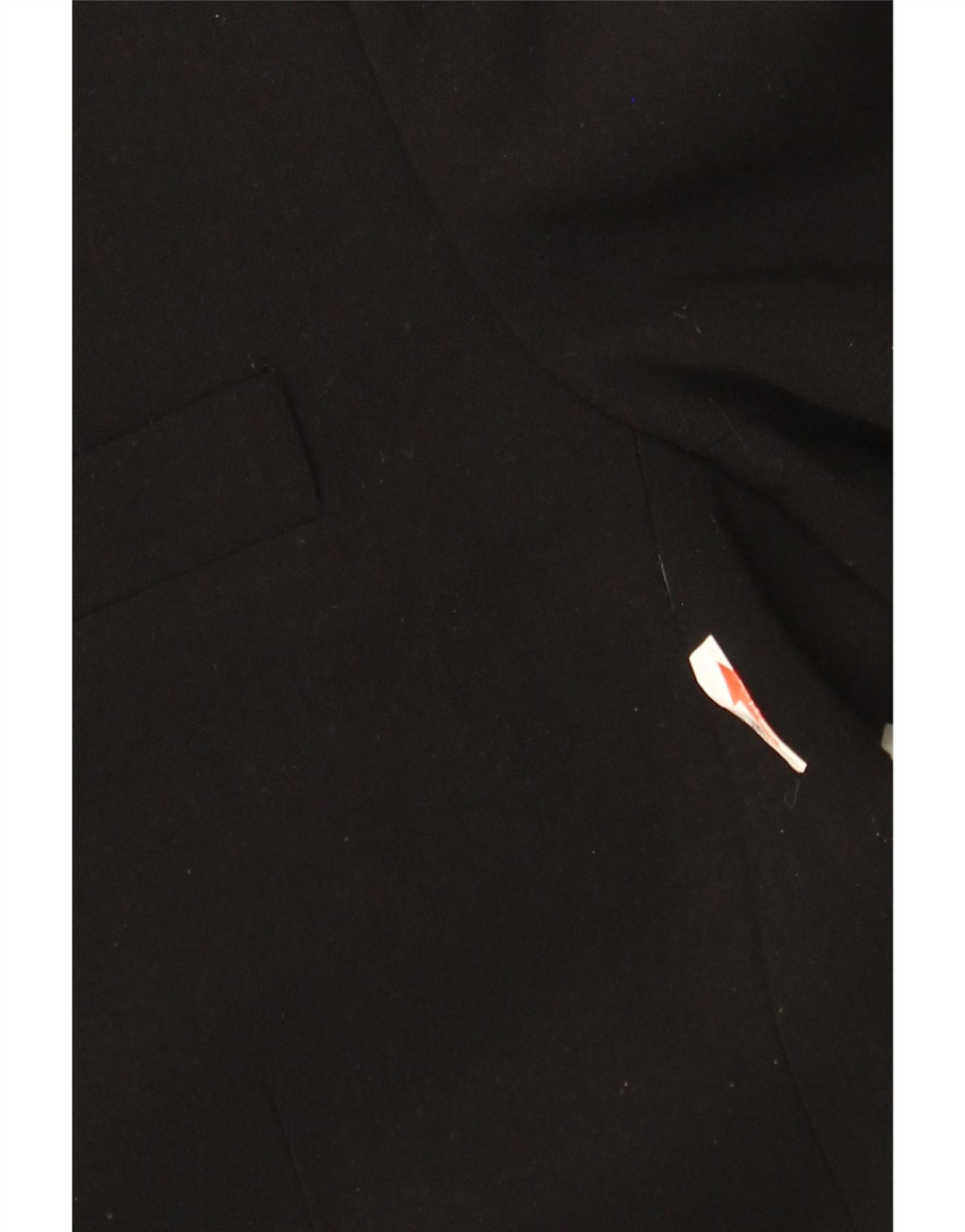 Zara Damen 1-Knopf-Blazerjacke UK 16 Large Schwarz Polyester