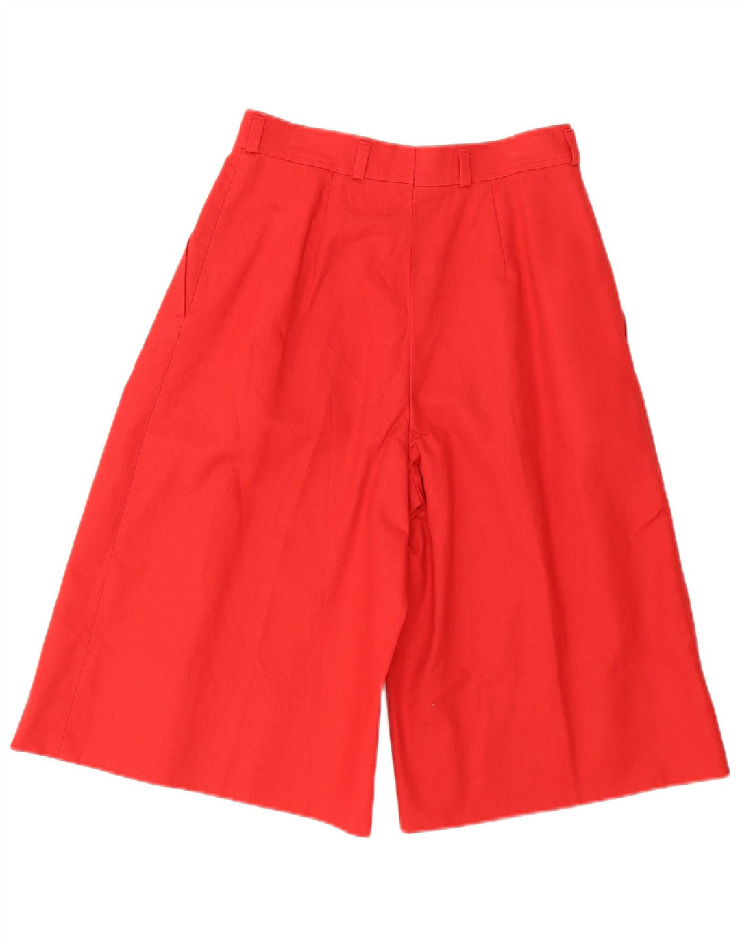 VINTAGE Damen-Bermudashorts mit Pegged, W26, L14, Rot